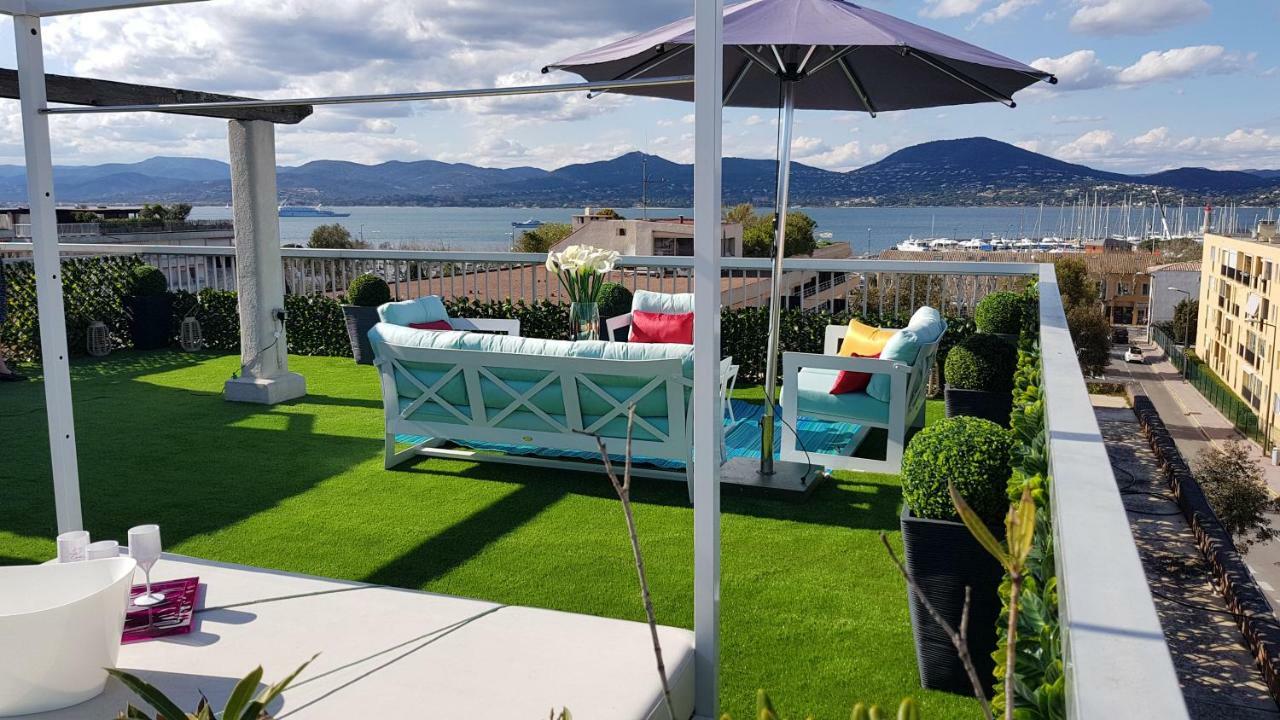 Apartmán Saint Tropez Sea View Penthouse Exteriér fotografie